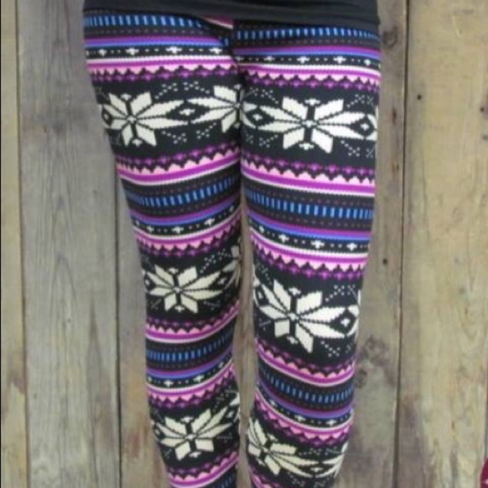 Snowflake Leggings